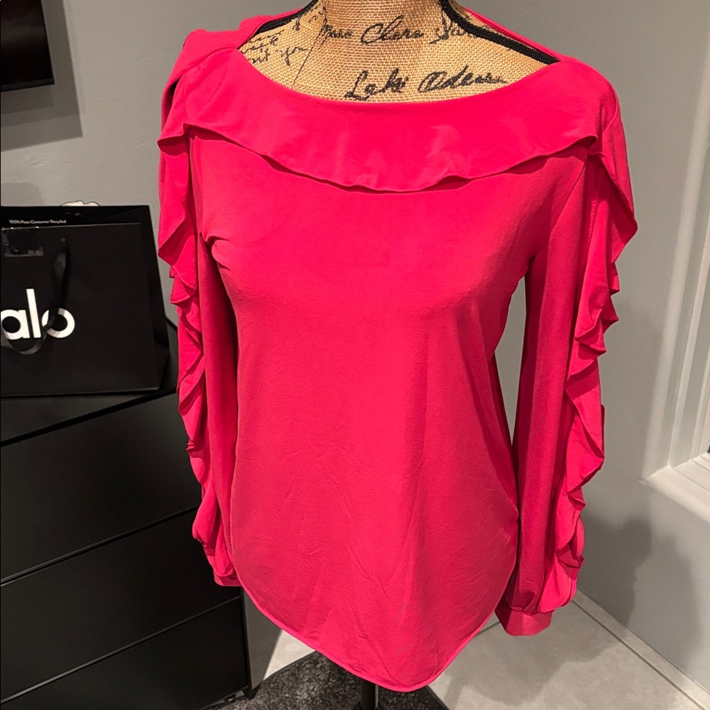 Ann Taylor cold shoulder top size small